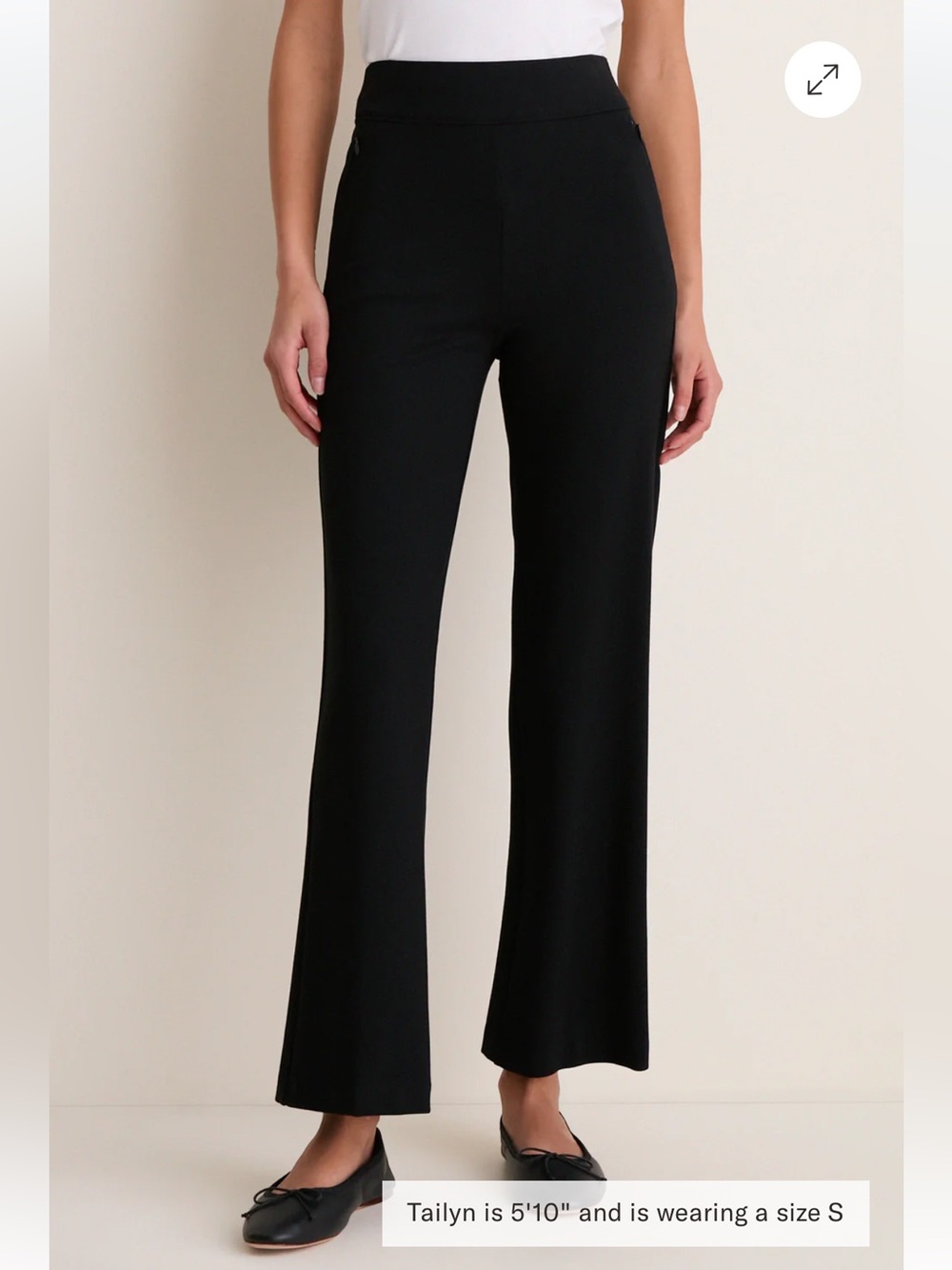 Tuckernuck Black Flare Knit Pants